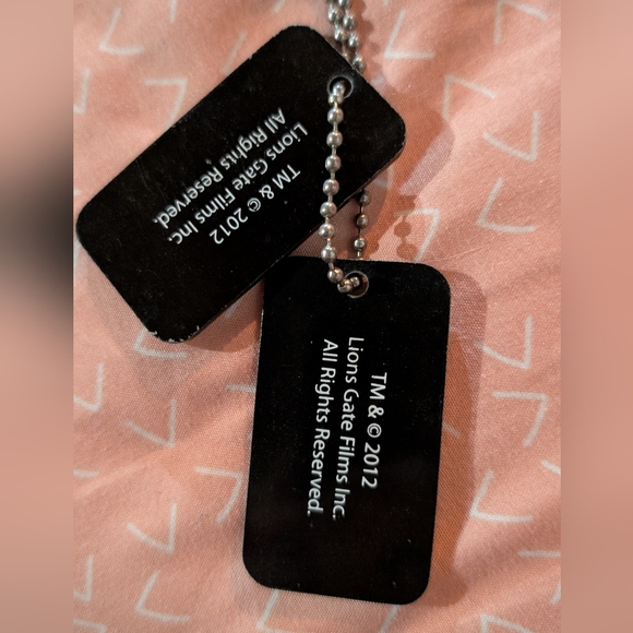 Hunger Games Official Movie Dogtags - Picture 3 of 5